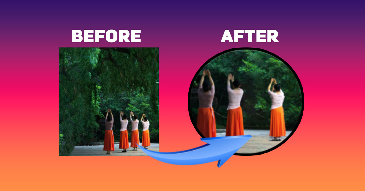 A Photoshop expert removing unwanted objects from an image without distortion.